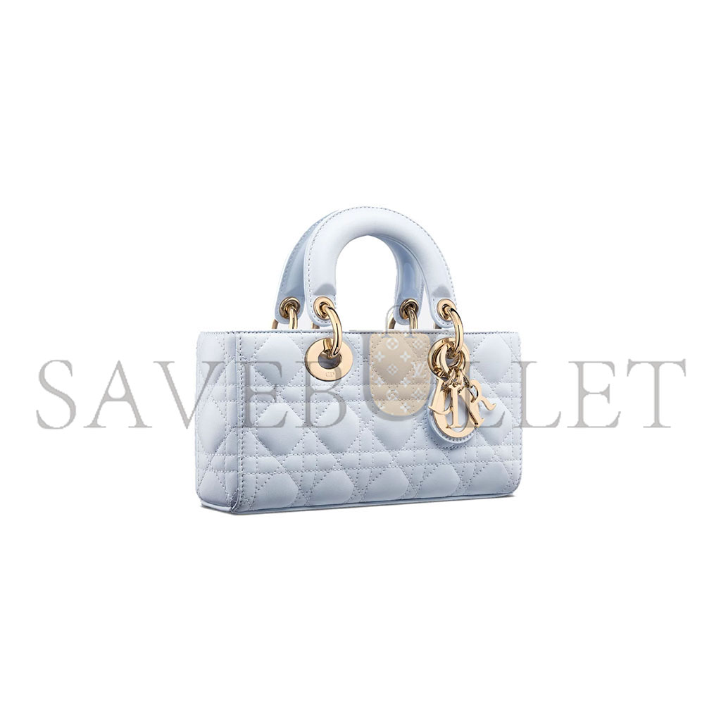 DIOR BOLSA LADY D-JOY PEQUENA M0613ONGE_M26Z  (22*11*6cm)